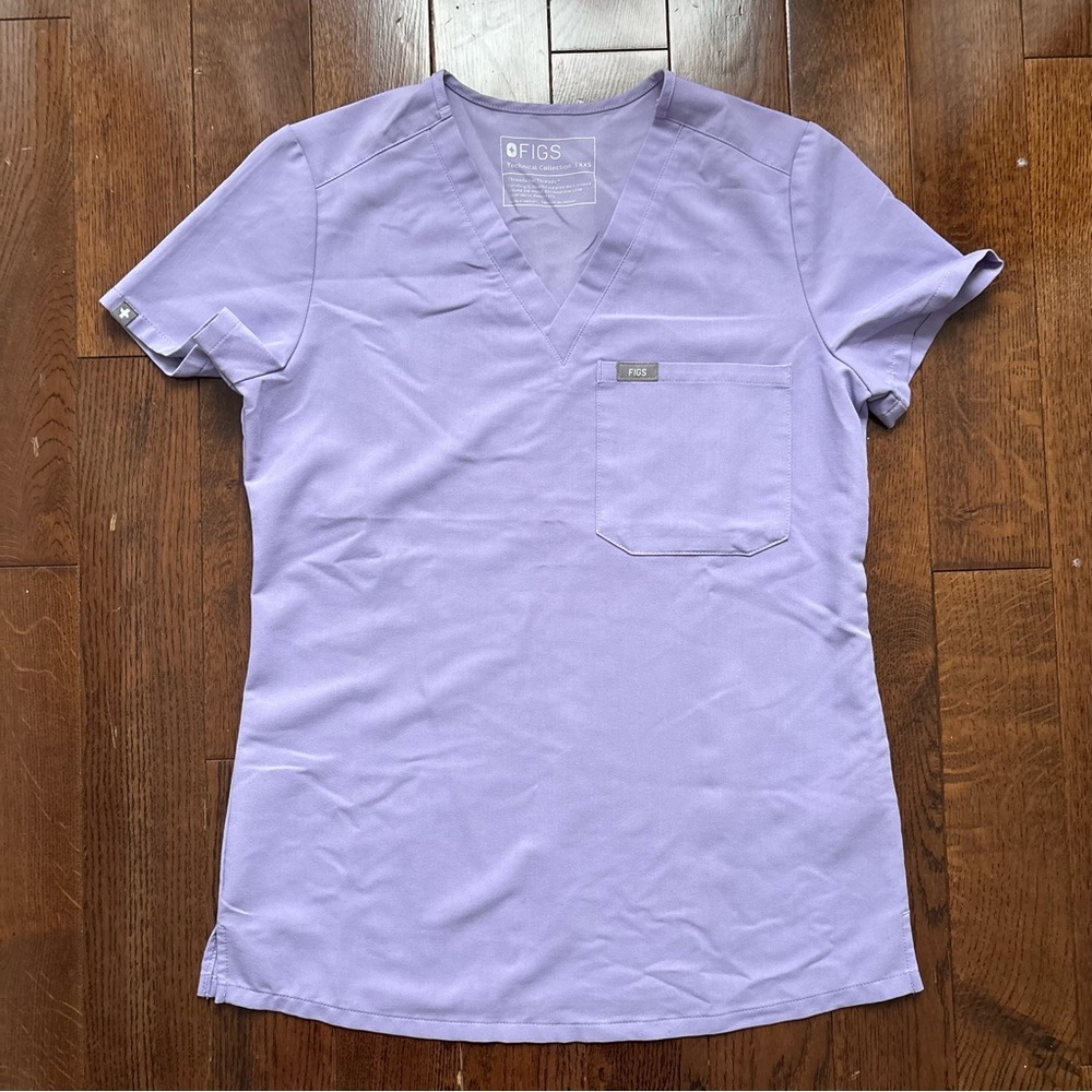 Figs Scrubs Top